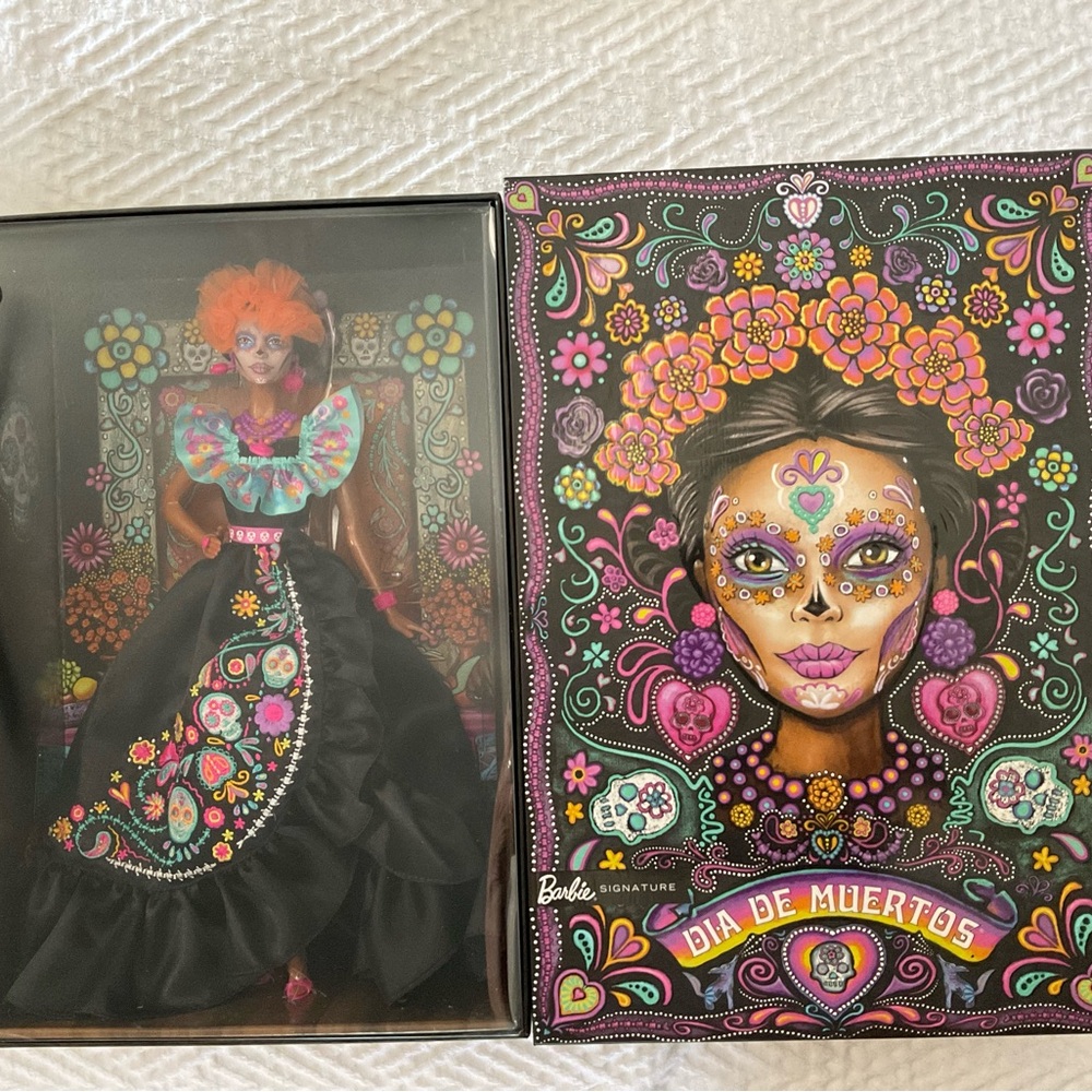 Mattel Dia de Muertos Barbie with Floral Design